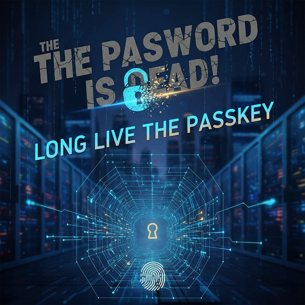 The Password is Dead! Long Live the Passkey